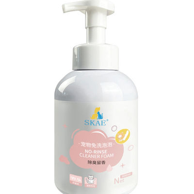 Un buon prezzo. Shampoo secco per animali domestici per cani senza lavaggio Spuma Gel doccia per cani / Gel doccia per gatti in linea