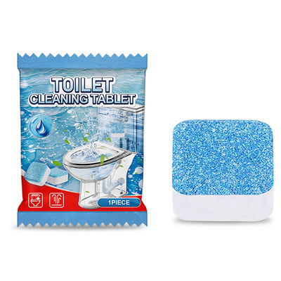 Harga yang bagus Kamar Mandi Solid Bubble Block Biru Toilet Bowl Pembersih Tablet Disesuaikan on line
