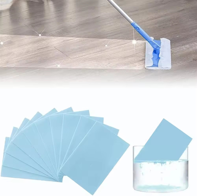 OEM Disposable Fast Dissolve Strong Clean Mop Cleaning Paper For Floors Hotel Home