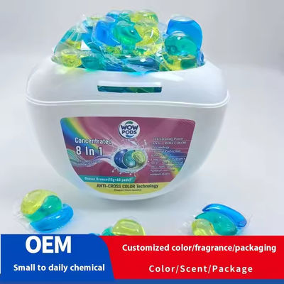 سعر جيد OEM ODM 3 في 1 كبسولات غسيل الملابس السائلة الصديقة للبيئة الانترنت