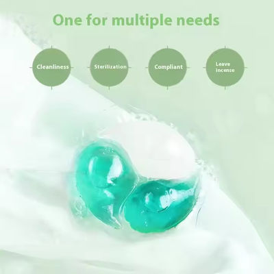 Un buon prezzo. 30 capsule di lavanderia ad alta pulizia in scatola per la pulizia OEM/ODM offerte in linea