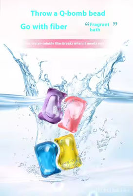 Long Lasting Fragrance 2-In-1 Laundry Pods OEM/ODM Custom 15-20g For APPAREL Detergent