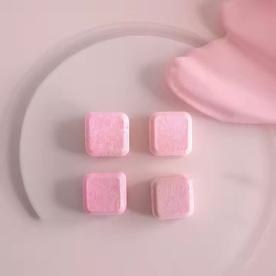 İyi bir fiyat. Banyo Tavsiye edilen Toplu Meyve Katı Fırıltılı Tabletler Sıcak Pembe Tuvalet Temizleyici Tabletler çevrimiçi