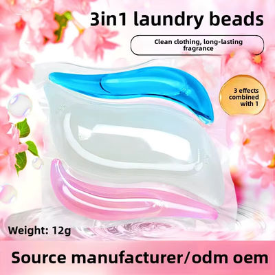 Eco-Friendly Three-Chamber Laundry Pods With Long-Lasting Floral Fragrance And Deep Cleaning Formula