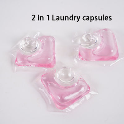 Good price Double Chamber Laundry Capsules Sterilize Remove Mites Protect Color And Leave Fragrance For Deep Cleansing online