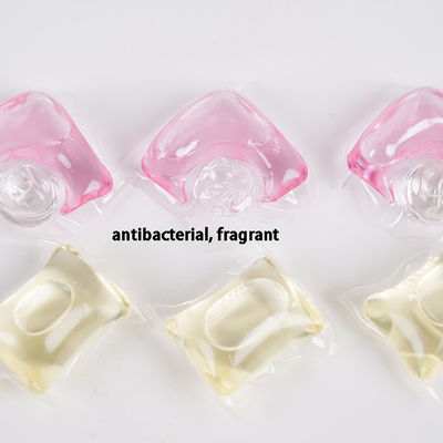 Harga yang bagus Penghapusan noda 3 dalam 1 Biodegradable Laundry Pods Sterilisasi Dan Peremajaan Bau on line