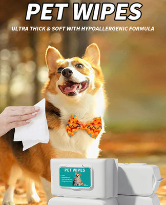 Un bon prix. Des lingettes jetables pour chiens et chats sans lavage en ligne