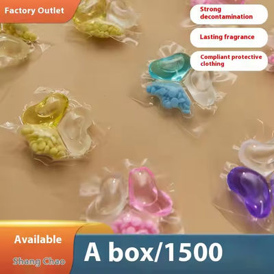 Harga yang bagus 3 dalam 1 Eco-Friendly Laundry Detergent Pods Tinggi terkonsentrasi on line