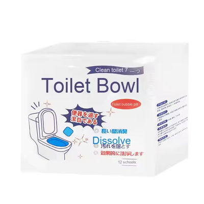 Un buon prezzo. Eliminatore di macchie per bagno Uso domestico Scaling Deodorante Odore effervescente Pulizzatore igienico compresse in linea