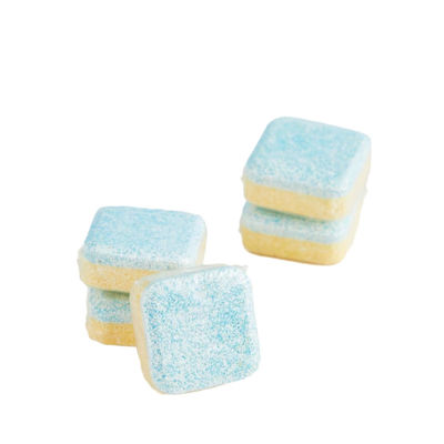 Un bon prix. Tablettes pour lave-vaisselle personnalisables trois-en-un à double couleur, film hydrosoluble, double action, élimination des taches et de la graisse en ligne