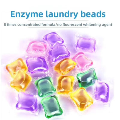 Venta Directa de Fábrica de Cápsulas de Gel de Limpieza Profunda de Lavanda con Baja Espuma, Enjuague Fácil y Protección del Color para Lavandería